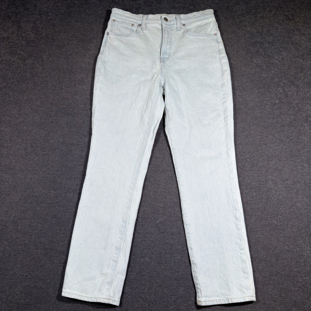 Madewell The Perfect Vintage Jean Women Size 28 Blue High Rise Straight Leg Boho